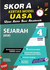 [TOPBOOKS Pelangi] Skor A Kertas Model UASA Sejarah Tahun 4 KSSR Semakan (2024)