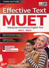[TOPBOOKS Ilmu Bakti] Effective Text MUET CEFR-aligned (2023)
