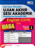 [TOPBOOKS Ilmu Bakti] Kertas Model UASA Pentaksiran Sumatif PBD English CEFR Form 1 KSSM (2023)