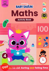 [TOPBOOKS Pelangi Kids] Pinkfong Baby Shark Maths Activity Book 4 (2023)
