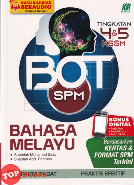 [TOPBOOKS Sasbadi] BOT SPM Bahasa Melayu Tingkatan 4 & 5 KSSM (2023)