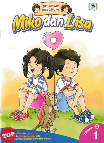 [TOPBOOKS Daya Kids] Siri Bacaan Miko Dan Lisa Tahap 1 Buku 1