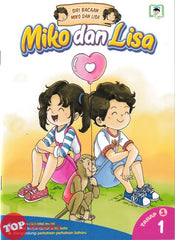 [TOPBOOKS Daya Kids] Siri Bacaan Miko Dan Lisa Tahap 1 Buku 1