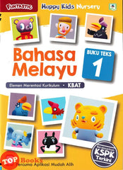[TOPBOOKS Daya Kids] Funtastic Happy Kids Nursery Bahasa Melayu Buku Teks 1 KSPK