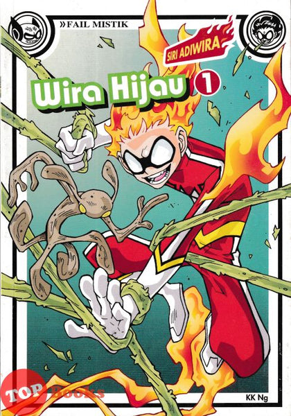[TOPBOOKS Orbit Kids] Siri Adiwira Wira Hijau 1