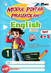 [TOPBOOKS Mines Kids] Modul Pintar Prasekolah English CEFR Aged 4-5 Book 1 (2024)