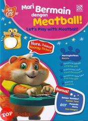[TOPBOOKS Pelangi Kids] 44 Cats Mari Bermain Dengan Meatball ! Lets' s Play With Meatball ! (Malay & English) (2022)