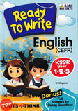 [TOPBOOKS Ilmu Bakti] Ready to Write English CEFR Year 1, 2 & 3 KSSR (2025)