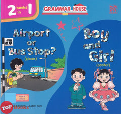 [TOPBOOKS Pelangi Kids] Grammar House Airport Or Bus Stop ? Boy And Girl