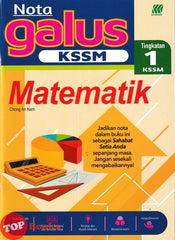 [TOPBOOKS Sasbadi] Nota Galus KSSM Matematik Tingkatan 1 KSSM (2026)