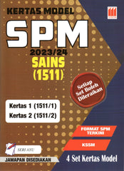 [TOPBOOKS Vision] Kertas Model SPM Sains KSSM Dwibahasa (2023)