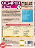 [TOPBOOKS Sasbadi] Gempur SPM Matematik Tambahan Tingkatan 4 KSSM Dwibahasa (2026)