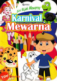 [TOPBOOKS Aneka Kids] Siri Bijak Mewarna Karnival Mewarna