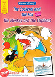 [TOPBOOKS Kohwai Kids] Tales Of Wit & Wisdom Series The Cockerel, The Fox, The Monkey, The Elephant