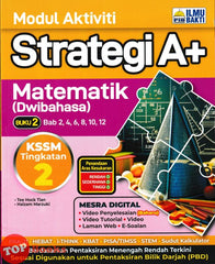 [TOPBOOKS Ilmu Bakti] Modul Aktiviti Strategi A+ Matematik Buku 2 Tingkatan 2 KSSM Dwibahasa (2025)