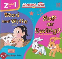 [TOPBOOKS Pelangi Kids] Grammar House Read and Write Hop or Swing ?