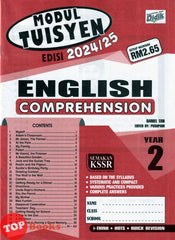 [TOPBOOKS Ilmu Didik] Modul Tuisyen English Comprehension Year 2 Semakan KSSR (2024)