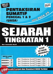 [TOPBOOKS Ilmu Didik] Pentaksiran Sumatif UASA Sejarah Tingkatan 1 KSSM (2024)