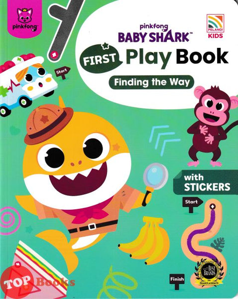 [TOPBOOKS Pelangi Kids] Pinkfong Baby Shark First Play Book Finding The Way (2025)