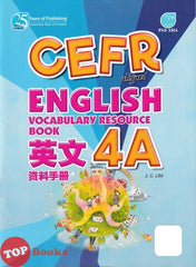 [TOPBOOKS Pan Asia] CEFR aligned English Vocabulary Resource Book Year 4A SJKC 英文 资料手册 4A年级