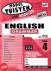 [TOPBOOKS Ilmu Didik] Modul Tuisyen English Grammar Year 4 Semakan KSSR (2024)