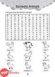 [TOPBOOKS Big Tree Kids] Word Search Puzzles For Kids Animals And Plants  English And Chinese (2024)
