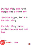 [TOPBOOKS Kohwai Kids] Siri Bacaan progresif Paul Dan Mary Di Pantai Buku 4