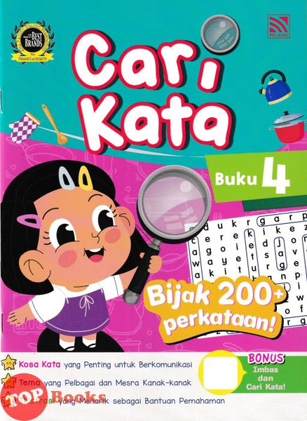 [TOPBOOKS Pelangi Kids] Cari Kata Buku 4 (2025)