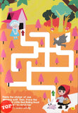 [TOPBOOKS Pelangi Kids] My 1 2 3 Maze Book With Sticker