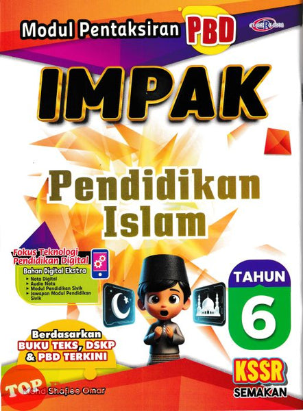 [TOPBOOKS Cemerlang] Modul Pentaksiran PBD Impak Pendidikan Islam Tahun 6 KSSR Semakan (2026)