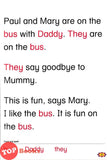 [TOPBOOKS Kohwai Kids] Paul and Mary Progressive Readers A Day At The Seaside Level 1 Book 4
