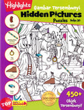 [TOPBOOKS Pelangi Kids] Highlights Gambar Tersembunyi Hidden Pictures Puzzles Buku 30 (English & Malay)
