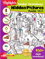 [TOPBOOKS Pelangi Kids] Highlights Gambar Tersembunyi Hidden Pictures Puzzles Buku 30 (English & Malay)