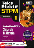[TOPBOOKS Ilmu Bakti] Teks Efektif STPM Sejarah Malaysia Semester 1 (2026)