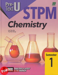 [TOPBOOKS Sasbadi] Pre-U Text STPM Chemistry Semester 1 (2023)