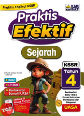 [TOPBOOKS Ilmu Bakti] Praktis Efektif UASA Sejarah Tahun 4 KSSR (2024)