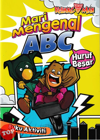 [TOPBOOKS Pinko Kids] Keluang Man Mari Mengenal ABC Huruf Besar Buku Aktiviti (2025)