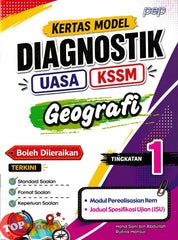 [TOPBOOKS PEP] Kertas Model Diagnostik UASA Geografi Tingkatan 1 KSSM (2026)