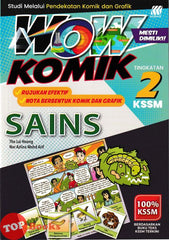 [TOPBOOKS Sasbadi] Wow Komik Sains Tingkatan 2 KSSM (2025)