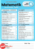 [TOPBOOKS Kohwai Kids] Get Smart Series Matematik Buku 4 Aktiviti KSPK