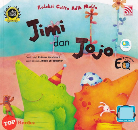 [TOPBOOKS Pelangi Kids] Koleksi Cerita Adik Mulia Jimi dan Jojo (2023)