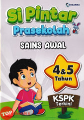 [TOPBOOKS Nusamas Kids] Si Pintar Prasekolah Sains Awal 4 & 5 Tahun KSPK Terkini (2024)
