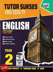 [TOPBOOKS Ilmu Didik] Tutor Sukses English CEFR-Aligned Year 2 Semakan KSSR (2026)