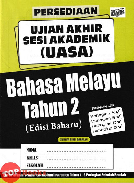 [TOPBOOKS Ilmu Didik] Persediaan UASA Bahasa Melayu Tahun 2 Semakan KSSR (2024)