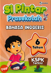[TOPBOOKS Nusamas Kids] Si Pintar Prasekolah Bahasa Inggeris 6 Tahun KSPK Terkini (2024)