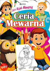 [TOPBOOKS Aneka Kids] Siri Bijak Mewarna Ceria Mewarna