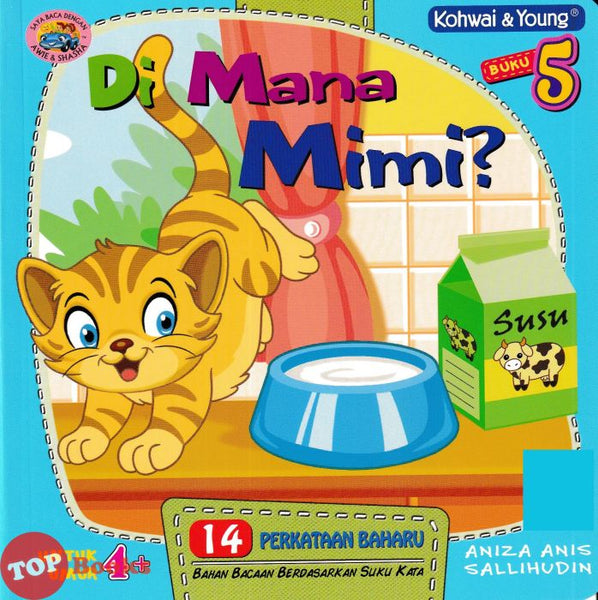 [TOPBOOKS Kohwai Kids] Saya Baca Dengan Awie Dan Shasha Di Mana Mimi ? Buku 5