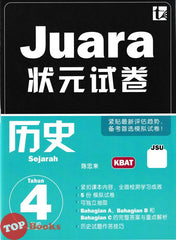[TOPBOOKS Tunas Pelangi] Juara 状元试卷 历史 Sejarah 4年级 (2026)