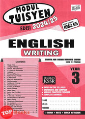 [TOPBOOKS Ilmu Didik] Modul Tuisyen English Writing Year 3 Semakan KSSR (2024)