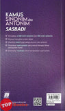 [TOPBOOKS Sasbadi] Kamus Sinonim Dan Antonim Sasbadi (2025)